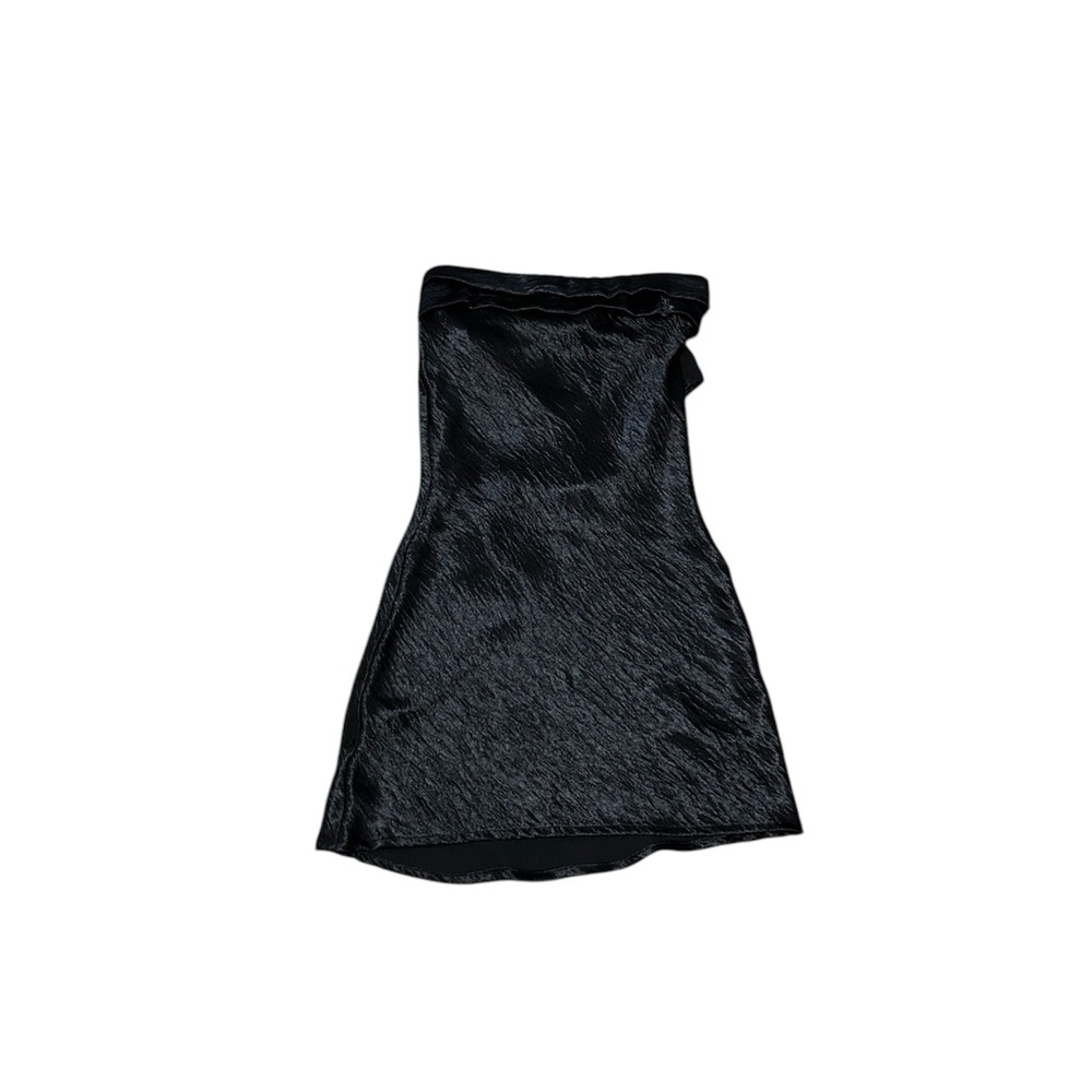 Satin Strapless Slip Dress